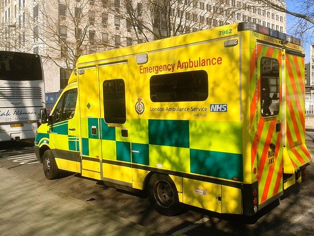 londýnská ambulance